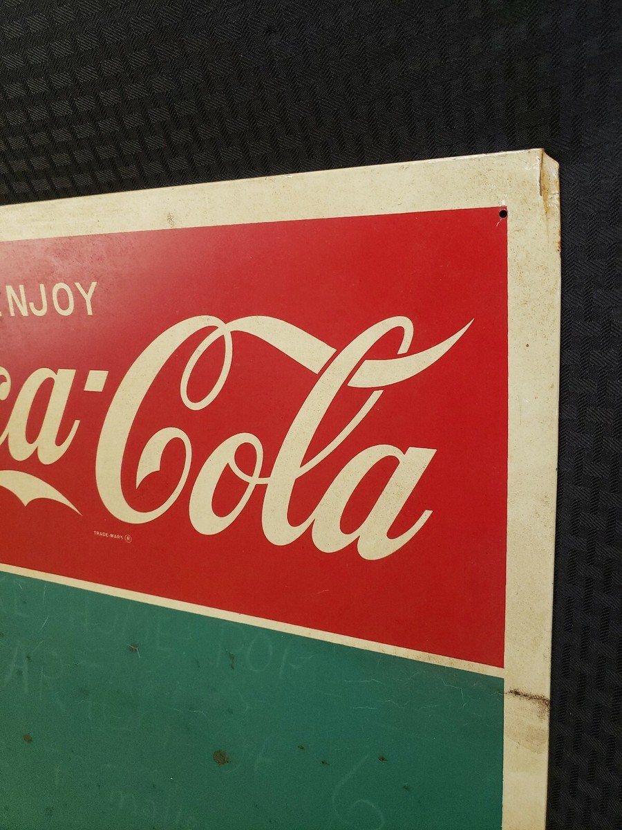 Coca-Cola チョークボード　アンティーク　レトロ Coca-Cola チョークボード アンティーク レトロ Rare Vintage