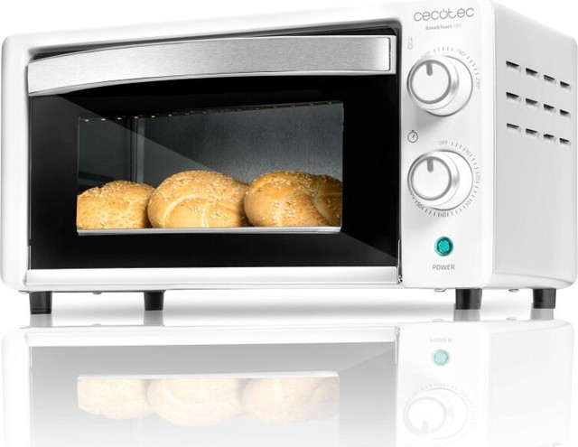 Cecotec Fornetto elettrico con Grill Forno 10 lt 1000 W Bianco Bake\u0026toast  490 | Acquisti Online su eBay