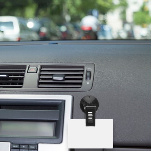 1 Pair Car Photo Holder Suction Cup Car Clamp Memo Holder Car Clip Car Accessory - 第 5/12 張圖片