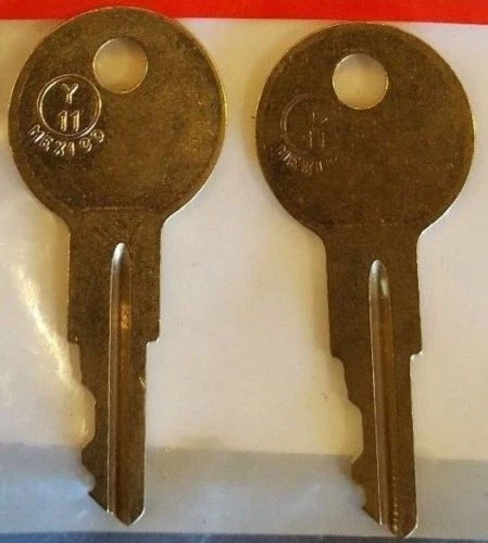 1250 - 1499 2 New Keys For Anderson Hickey File Cabinet Office Furniture Key