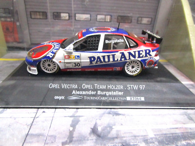 OPEL Vectra GTS STW Team Holzer Paulaner 1997 #30 Burgstaller Onyx Quartzo  1:43