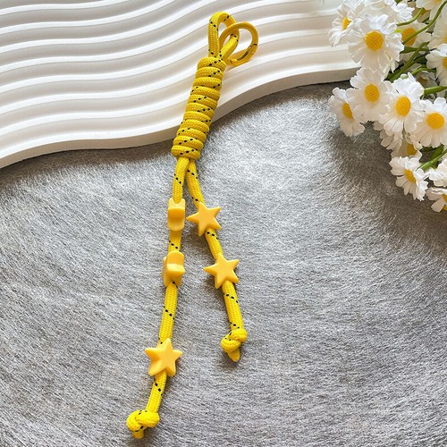 Phone Ornament Bag Pendant Cute Cartoon Bracelet Keychain Nylon Rope Car Pendant - 第 19/25 張圖片