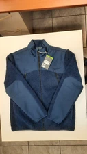 Alpine Design Sherpa Fleece Mens Jacket, Blue, Choose Size, NEW!!