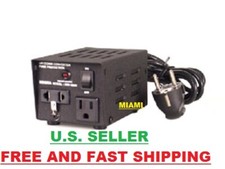 Seven Star ST-300 Watt 110/-220 Volt Step Up Down Transformer Converter NIB