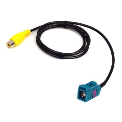 30cm Reverse Camera Adapter Fakra Z to RCA Female Wire Harness for Mercedes Benz