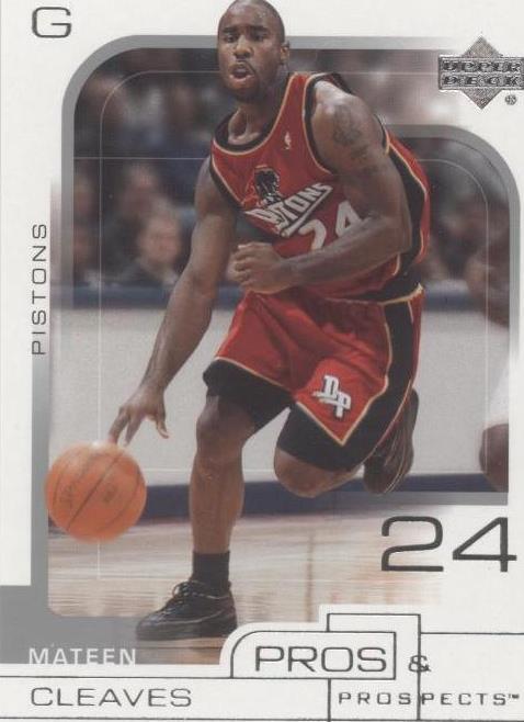 2001-02 Upper Deck Pros & Prospects - Mateen Cleaves #24 - 1 of 2