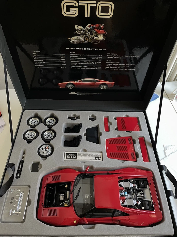 tamiya 1/12 ferrari 288 GTO - Immagine 2 di 2