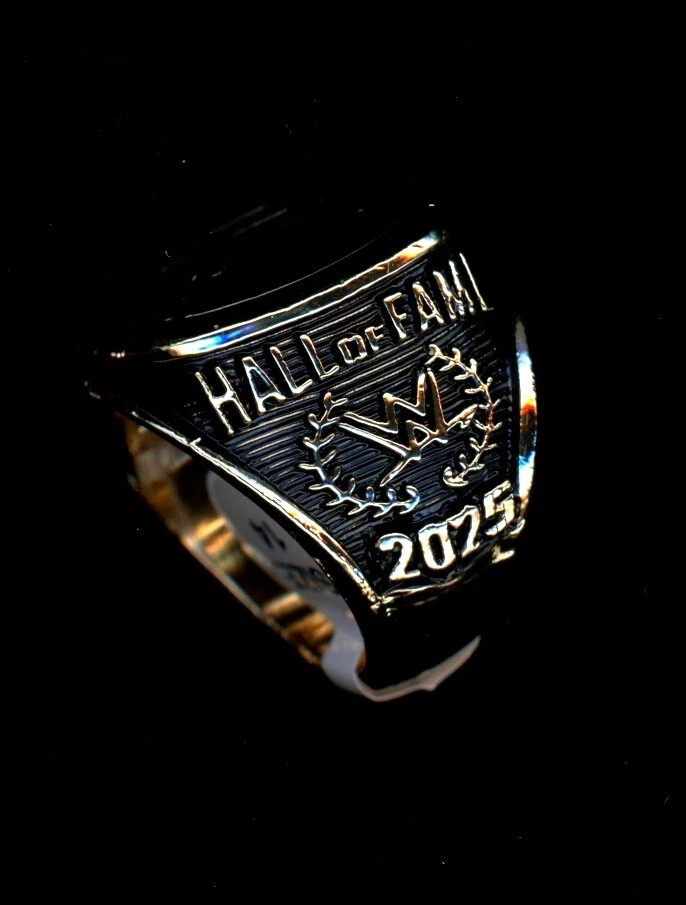 Anillo de inducción Salón de la Fama 2025 chapado en oro 24K talla 11 Foto 4 de 4