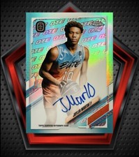 Jaylen Martin RC *86/99* 2021-22 Topps Chrome OTE Aqua Refractor #CA-JM2 Nets