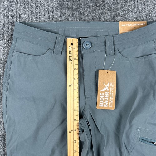 Eddie Bauer Pants Adult Size 0 Graphite Rainer Capri Hiking Womens NWT NEW - Picture 5 of 12