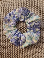 Handmade Hair Scrunchie Multi color Floral theme