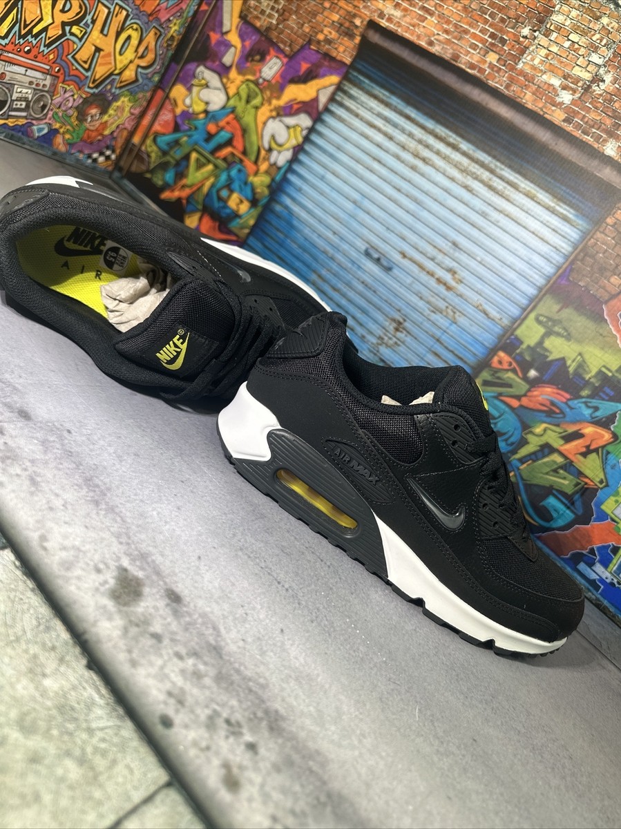 air max 90 black amarillo