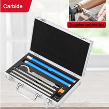 8 pcs Drechseleisen Set Drechselwerkzeuge Zubehör Set Hartmetall-Schneidplatten