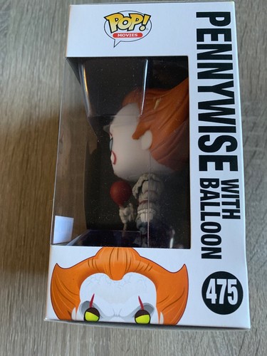 FUNKO POP! IT THE MOVIE ”PENNYWISE” WITH BALLOON MINT!! HOT TOPIC EXCLUSIVE 475 - Picture 2 of 6