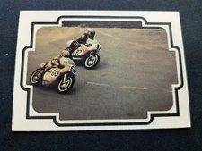 1972 Donruss AMA Racing Super Cycles Sticker # 3 Greatest Sport on Wheels (EX)