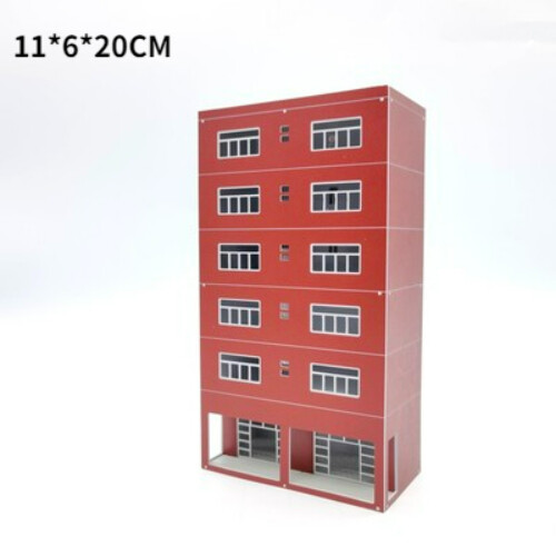 N Scale Buildings Lgb Train Accessories HO Scale Outland Models Railway Modern Tall... Parking Garage - Foto 12