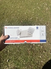 NEW Lithonia Lighting EU2C M6 Emergency Light with 2 LED Lamps Square White