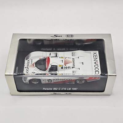 Spark Porsche 962C #10 LM 1987 ポルシェ ルマン 1/43 KENWOOD