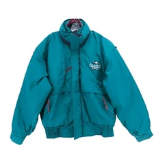 ALASKA Holland America Gear for Sports 3-in-1 Jacket Teal Vintage Size MEDIUM