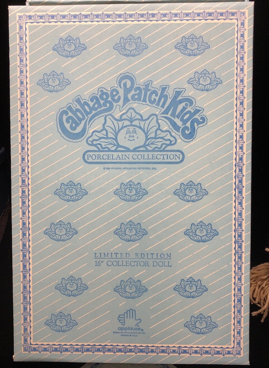 1985 Vintage DELLA FRANCES Porcelain Cabbage Patch Kids #4885