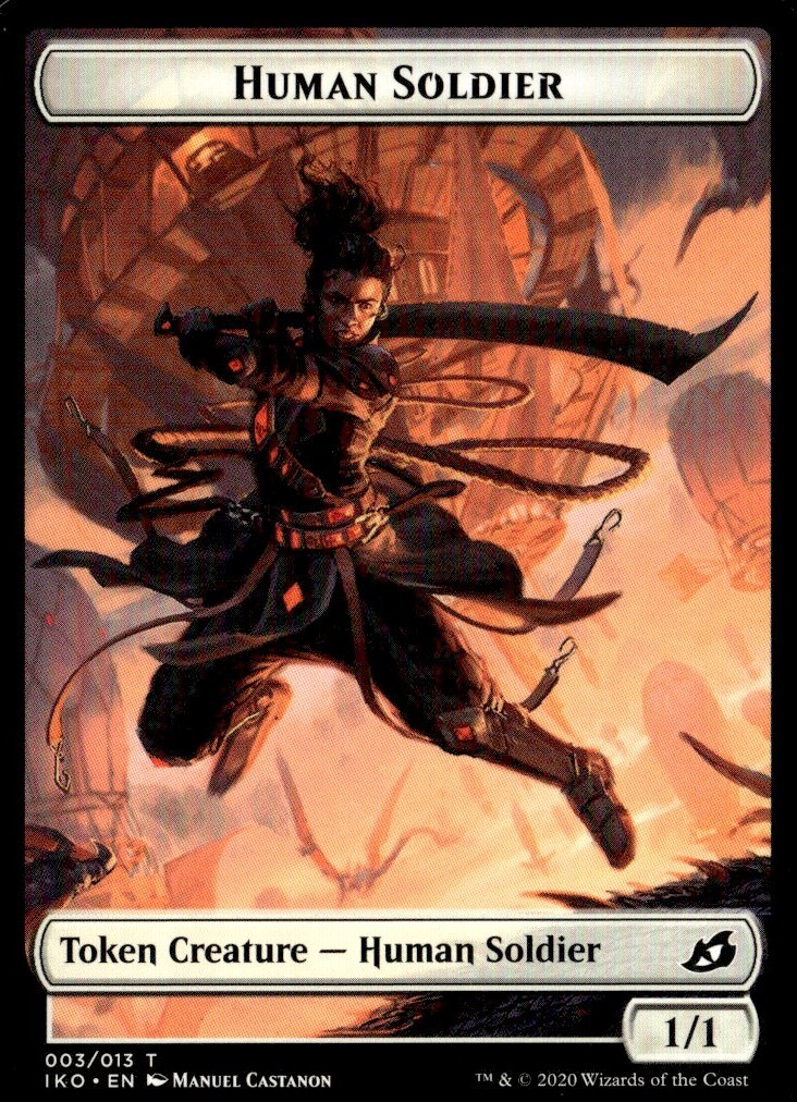 2020 Ikoria: Lair of Behemoths Tokens Human Soldier Token/Common #3