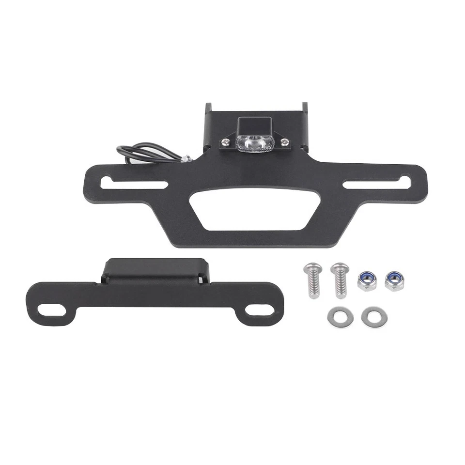 Soporte de matrícula plegable para 08-20 Suzuki GSX1300R Hayabusa 1300 cola ordenado Foto 4 de 4