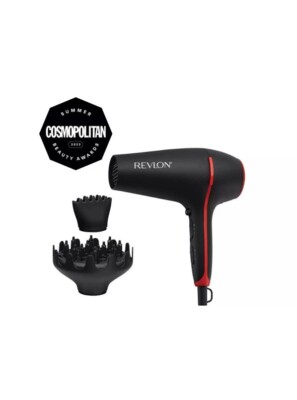Revlon Haartrockner mit Diffusor Smooth Stay Kokosöl-infundiert modern