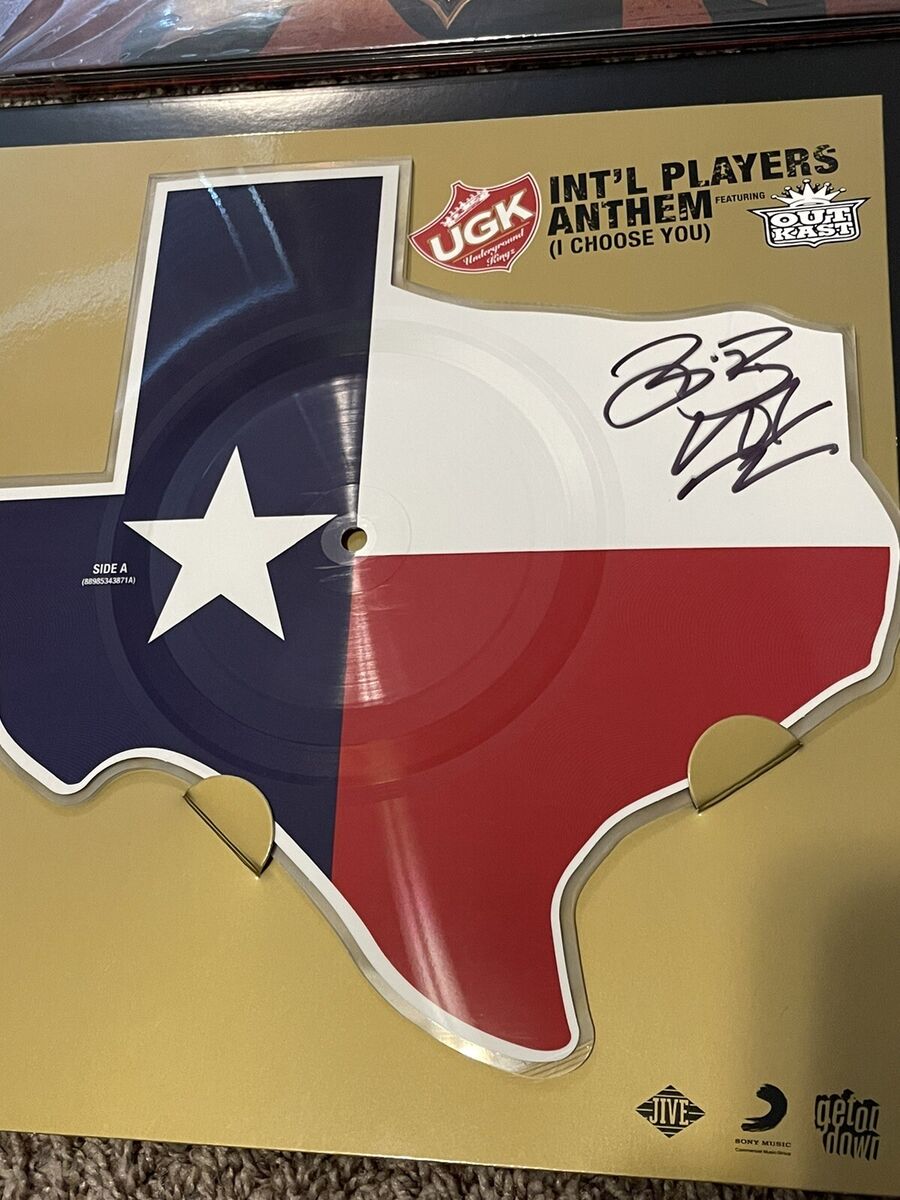 SIGNED BY BUN B* UGK - RSD Texas Pic Disc & Underground SIGNED BY BUN B* UGK - RSD Texas Pic Disc & Underground