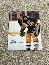 RICK MIDDLETON Signed Autographed 8x10 Photo BOSTON BRUINS BAS BECKETT C