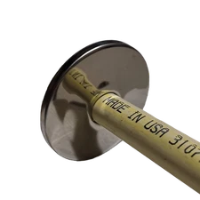 25 Pcs. 1/2" Pex, CPVC, Copper Pipe Escutcheons Chrome Plated, Decorative Flange