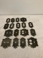 Vintage Ajax 4100 Lot of 17 Single Double Switches Combo switch outlet