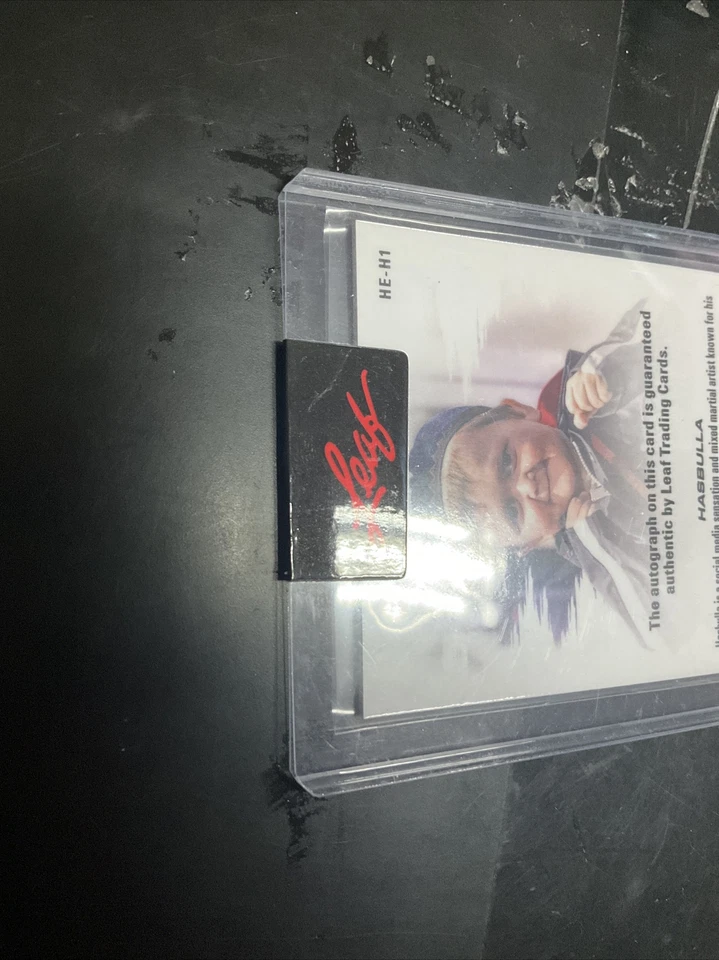 2024 Leaf UFC Hasbulla Magomedov Blue Ink On Card Auto Autograph SP - Image 3 of 3