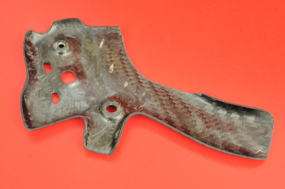 Protector de cuadro de fibra de carbono de velocidad ligera Kawasaki KX250 KX 250 2004-2007 Foto 4 de 4