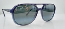 Vintage Blue Gradient Pilot Nylon Sunglasses Frames