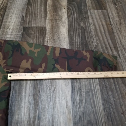 Authentic VANS Custom Classics Windbreaker YOUTH Large Camo/Snap Button Kids - Picture 7 of 13