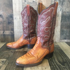 handmade ostrich boots