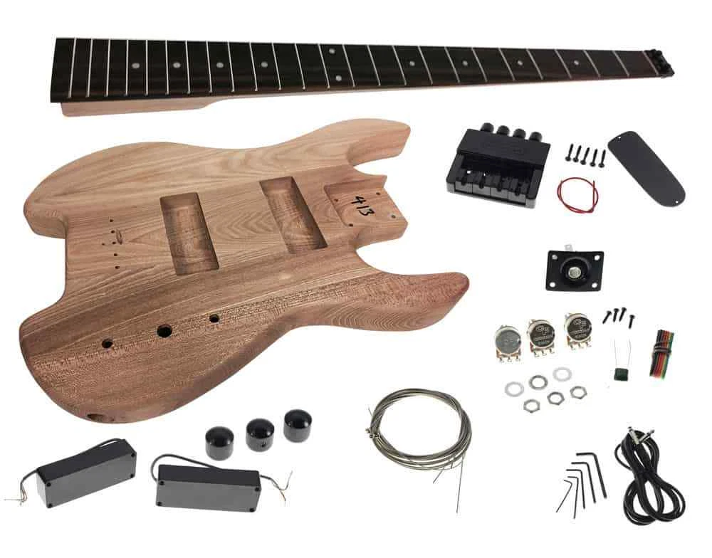 Solo SBBK 10 DIY Headless Electric Bass Guitar Kit