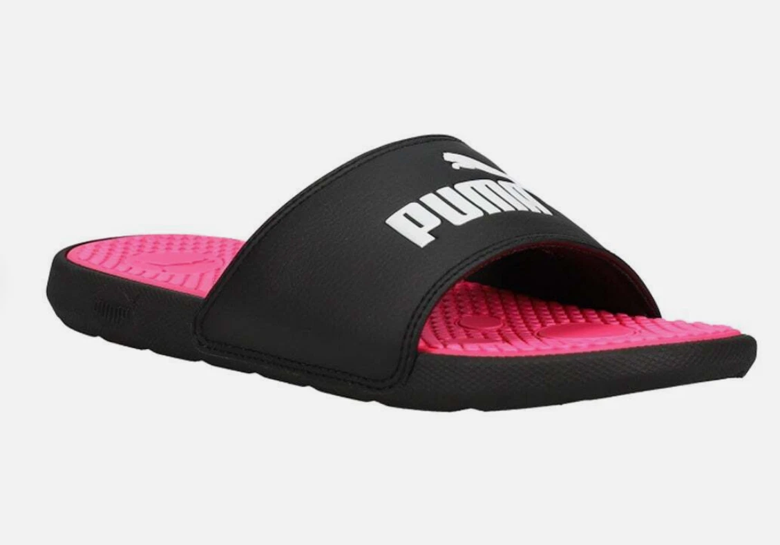 NUOVI sandali casual neri Puma Cool Cat Bx Slide ragazze nere 38246506 TAGLIA 1