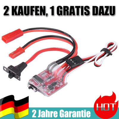 30A Brushed ESC RC Windenschalter Controller für 1/10 RC Modell Crawler Car
