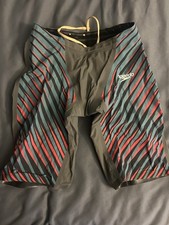 Speedo Fastskin LZR Valor Size 24 Men  s Jammer Printed Grey/blue