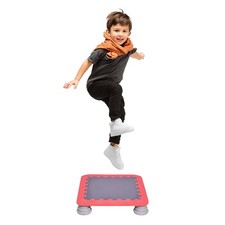 Kids Trampoline 25"Rebound Mini Bouncing Bed For Toddlers Sensory Training Toy