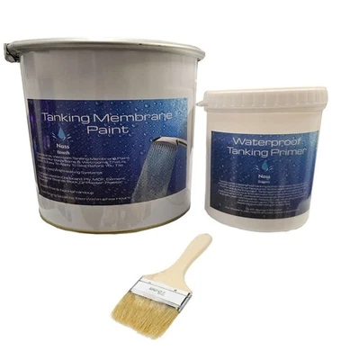 NASSBOARDS Tanking Membrane & Primer, Designed For Wetroom, Bathrooms -