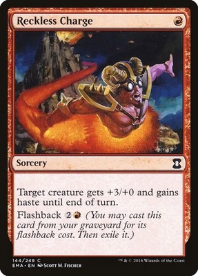Reckless Charge - Eternal Masters - MTG
