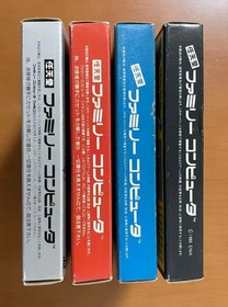 Dragon Quest I II III IV 1 2 3 4 FC Famicom ENIX Complete w/Box Manual NTSC-J