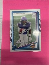 2025 Donruss Rated Rookies Tai Felton . Vikings