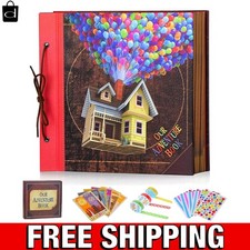 Elegant 12x12 Adventure Scrapbook: Customizable 60-Page Album for Memories