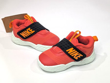 Nike Team Hustle D 12 TD Picante Red/Oran Boy's Toddler Sneakers-Asst Size NWB
