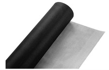 Fiberglass Window Screen Roll 96" x 100' Black UV Resistant Screen Mesh