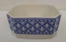 Spode Blue Room Collection Geranium Mini Rectacgular Dish Trinket 3.5"L England 