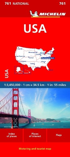 Michelin USA - Michelin National Map 761 (Map)